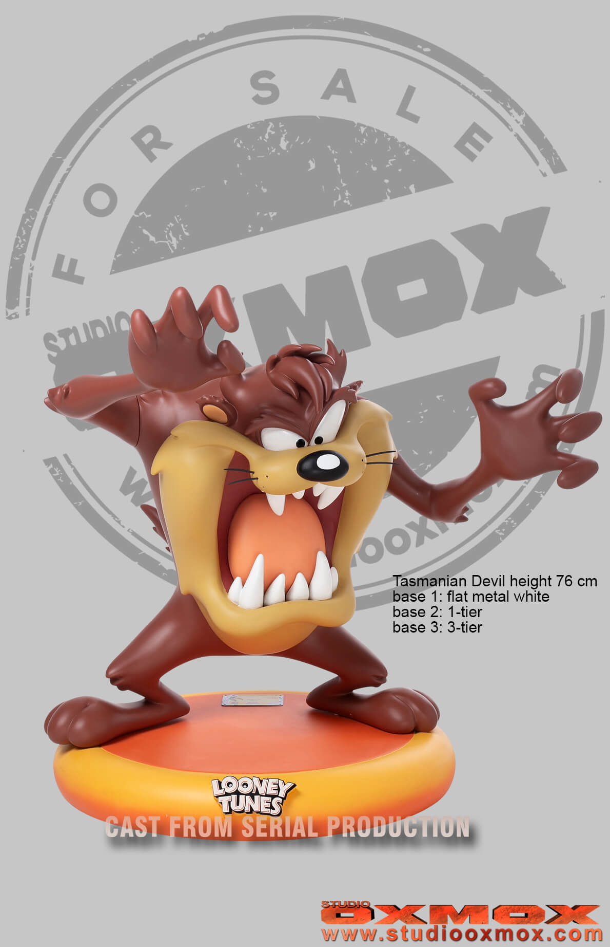 Looney Tunes statues, Tasmanian Devil life size