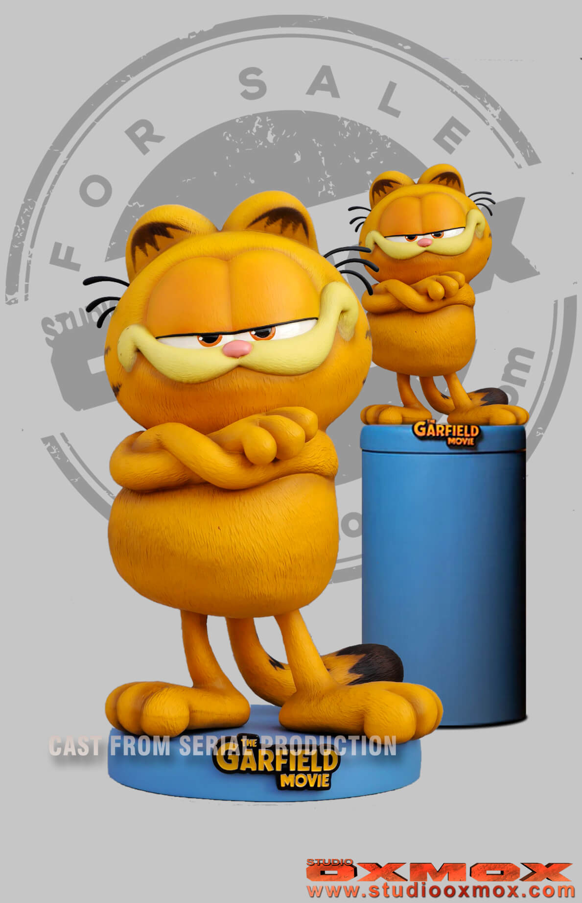 Garfield life-size statue Movie version